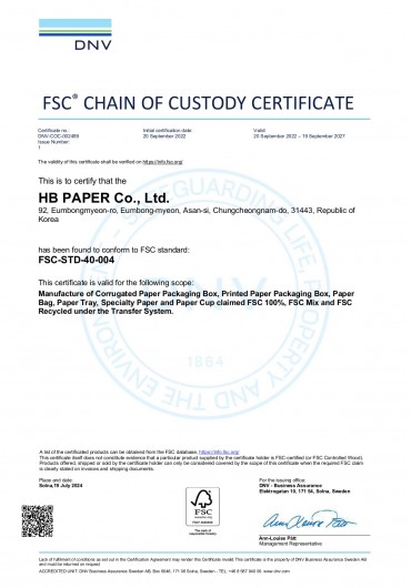 FSC® Forest Stewardship Council